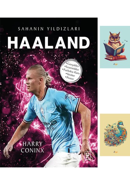 Sahanın Yıldızları: Haaland - Harry Coninx + Not Defterli Seti