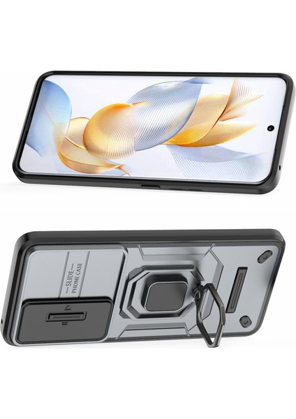 Honor 90 5g Için Telefon Kılıfı [düşmeye Karşı Koruma] Araba Manyetik Halka Tutuculu (Yurt Dışından) fırsatları