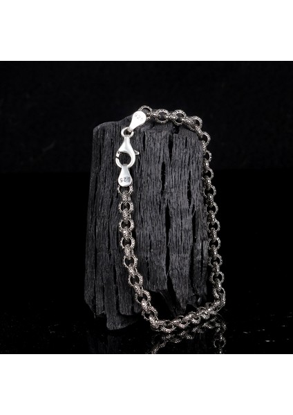 925 Ayar Gümüş El Işi Doch Zincir Model Erkek Bileklik modelleri