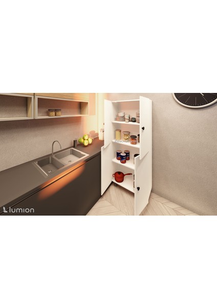 Rana Çok Amaçlı Mutfak Banyo Dolabı Tamamı Mdf 70 cm