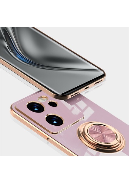 Xiaomi 13T-13T Pro Için Telefon Kılıfı Roating Ring Standlı Elektro Kaplama Tpu Kılıf (Yurt Dışından) indirimleri