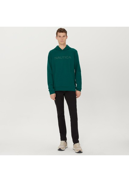 Erkek Yeşil Standart Fıt Uzun Kollu Sweatshırt KE37650T.3UE modelleri