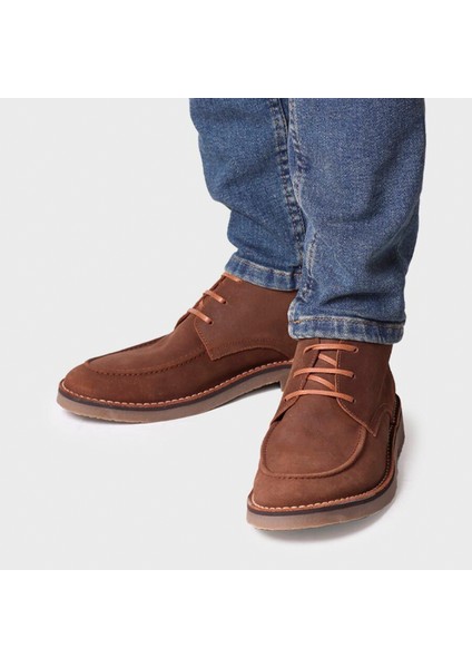 Erkek Bot James-Sw Toni Pons Ankle Boot In Suede In Brown (Marron)