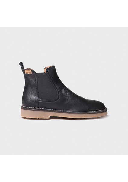 Kadın Bot Isa-Po Toni Pons Leather Ankle Boot In Black(Negre)