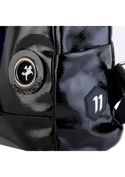 Vera Çanta Nas Bag Kadın Sırt Çantası Siyah Kırışıkk Simli modelleri