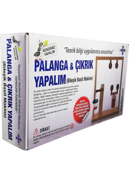 Palanga ve Çıkrık Yapalım Fizik Deney Seti