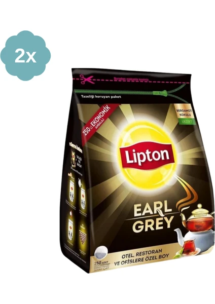 Earl Grey Demlik Poşet 250'li x 2 Adet