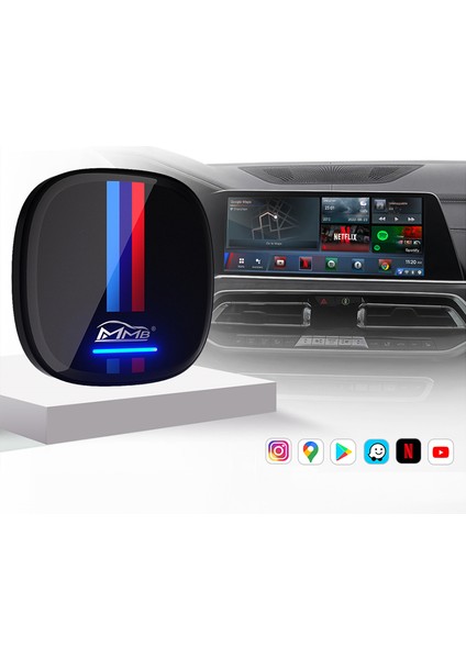 Bmw Android 12 Kablosuz Carplay & Android Auto, Kablosuz/wireless, Sım Kart, Google Play Store, Netflix, Youtube Destekli Android Box (Imeı Kayıtlı)