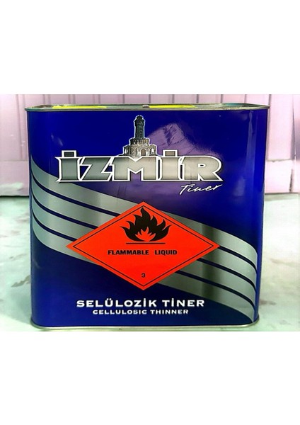 Izmir Selülozik Tiner 2.5 Lt