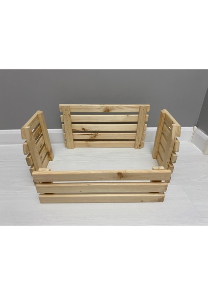 Ahşap Sepet Organizer Düzenleyici