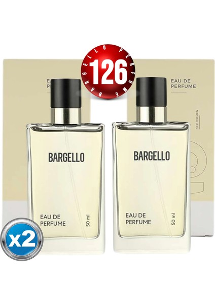 126X2(2ADET) Kadın Parfüm Oriental 50 ml EDP