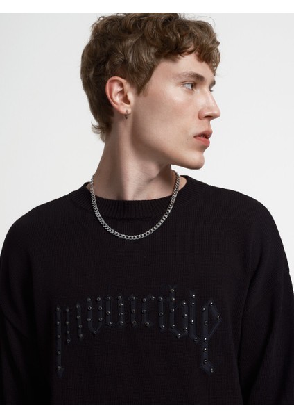 Oversize Fit Erkek Kazak fırsatları