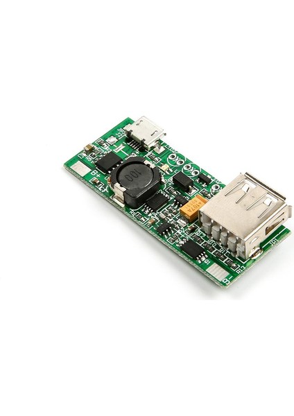 3.7V'dan 5V'a 1A Lityum Batarya Telefon Sarj ve Deşarj Modülü (Korumalı)