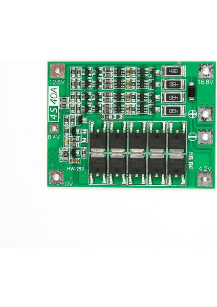 4S 40A BMS Batarya Koruma Kartı
