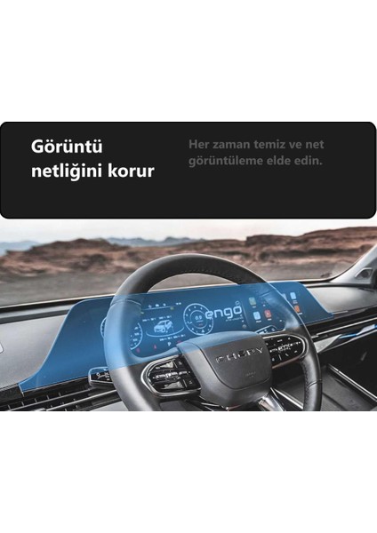 Chery Omoda 5 Ekran Koruyucu Şeffaf Nano indirimleri