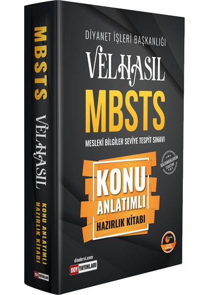 MBSTS Velhasıl Konu Anlatımlı Hazırlık Kitabı ve Deneme 2'li Set