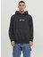 Jack & Jones Kapüşon Yaka Siyah Erkek Sweatshırt 12244773_JORGRACIA Graphıc Sweat Ho 2