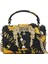 Versace Jeans Couture Sarı Siyah Kadın 18X13X5 El Çantası 75VA4BF6ZS807G89 1