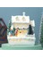 Yeni Aydınlık Küçük Ev Beyaz Avrupa Tarzı Sıcak Işık Kabini Noel Süsleri (Yurt Dışından) 1