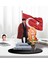Kişiye Özel Atatürk ve Kadın Öğretmen Temalı 2 Katmanlı Karikatürlü Ahşap Biblo- 5-3, Öğretmene Hediye, Öğretmenler Günü, 100. Yıl Hediyesi 1