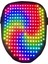 LED Ilemin Yüz Masası Aydınlatma Yüz Maskesi Kostüm Maske Gest (Yurt Dışından) 3
