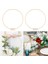 10 Adet 12 Inç Metal Çiçek Çember Masa Için Centerpieces, Düğün Için 10 Pcs Yer Kartı Sahipleri ile Metal Çelenk Yüzük (Yurt Dışından) 5