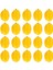 20 Adet Yapay Limon Limon Sahte Limon Meyveleri Sarı 3 Inç Uzun x 2 Inç Geniş (Yurt Dışından) 1