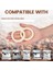 4 Adet Demlemek Grup Kafa Conta Contası 54MM Grup Başlığı Yedek Aksesuarlar 878/870/860/840/810/500/450 (Yurt Dışından) 5
