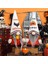 Cadılar Bayramı Süslemeleri Cadılar Bayramı Cüceleri - El Yapımı Cüceler Yarasa Balkabağı ile Peluş Dekor, Ev Yemek Masası Gnome Süslemesi (Yurt Dışından) 5