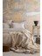 Trona Beige Çift Kişilik %100 Pamuk Nevresim Takımlı Battaniye ve Yatak Örtüsü Seti 1