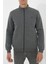 Dik Yaka Fermuarlı Sweatshirt N-Karianda - Antrasit 3