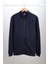 Dik Yaka Fermuarlı Sweatshirt N-Karianda - Lacivert 1