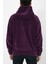 Oversize Kapüşonlu Polar Sweatshirt N-Myndo - Koyu Mor 4