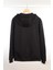 Fermuarlı Kapüşonlu Sweatshirt N-Halicarna - Siyah 2
