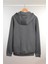 Fermuarlı Kapüşonlu Sweatshirt N-Halicarna - Antrasit 2