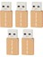 5pcs USB Veri Engelleyici Yalnızca Şarj Edilebilir USB Engelleyici Adaptör Veri Senkronizasyonunu Engellemek Için Meyve Suyu Jacking'e Karşı Koruyun Altın (Yurt Dışından) 1