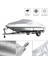 Tekne Örtüsü Dış Mekan Koruması Suya Dayanıklı Yansıtıcı Oxford Kumaş V-Hull Runabouts ve Tekneler Için 11-13FT (Yurt Dışından) 2