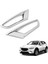 Mazda Için Cx3 Cx-3 2016 2017 2018 Abs Krom Arka Sis Lambası Lamba Kapağı Trim Sis Lambası Çerçeve Dekorasyon Çerçeve (Yurt Dışından) 2