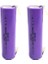 18650 Şarjlı Pil 3.7V 2200MAH 5c Li-Ion Puntolu Mor - 2ADET 2