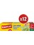 Çift Kilitli Dondurucu Torbası Orta Boy 17X18 cm 12'li x 12 Paket (1 Koli) 1