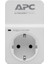 Schneider Electric APC Tekli Akım Korumalı Priz  230V PM1W-GR (Beyaz) 2