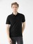 Siyah Erkek Slim Fit Polo Yaka Tshirt 5