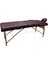 Medikal Birliik Comfort Plus Ahşap Masaj Masası Ithal 201-Bordo 3