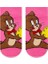 Jerry Desenli Pembe Çocuk Çorap 1