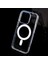 Apple iphone 11 Pro Uyumlu Magsafe Özellikli Şeffaf Kılıf Wireless Kablosuz Şarj Sararmaz Kapak 1