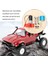 Metal Şanzıman Şanzıman 370 Motor Tahrik Mili Yükseltme Aksesuarları Için C14 C24 B24 B36 Mn D90 MN99S Rc Araba, Kırmızı (Yurt Dışından) 2