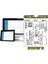 EM7305 GOBI5000 Wifi Kartı + Anten 4g Ngff Wwan E7250 E7450 E5250 7214 7350 7414 Venue 8 Pro 5855 5056 (Yurt Dışından) 4