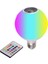 Beyaz Işık Uzaktan Kumandalı LED Bluetooth Müzik Ampul Lambası Renkli Rgb Renk Değiştiren Bluetooth Ampul (E27) (Yurt Dışından) 1