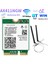 AX411 Wifi Kartı + 2X8DB Anten Wifi 6e Cnvio2 Bt 5.3 -Band 5374MBPS Modülü Dizüstü Bilgisayar/pc WIN10/11-64BIT Için (Yurt Dışından) 5