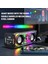 Şeffaf Bluetooth Hoparlörler Rgb Işık Kablosuz Açık Hava Sporları Bluetooth Ses Tws Subwoofer Hoparlör-Beyaz (Yurt Dışından) 2